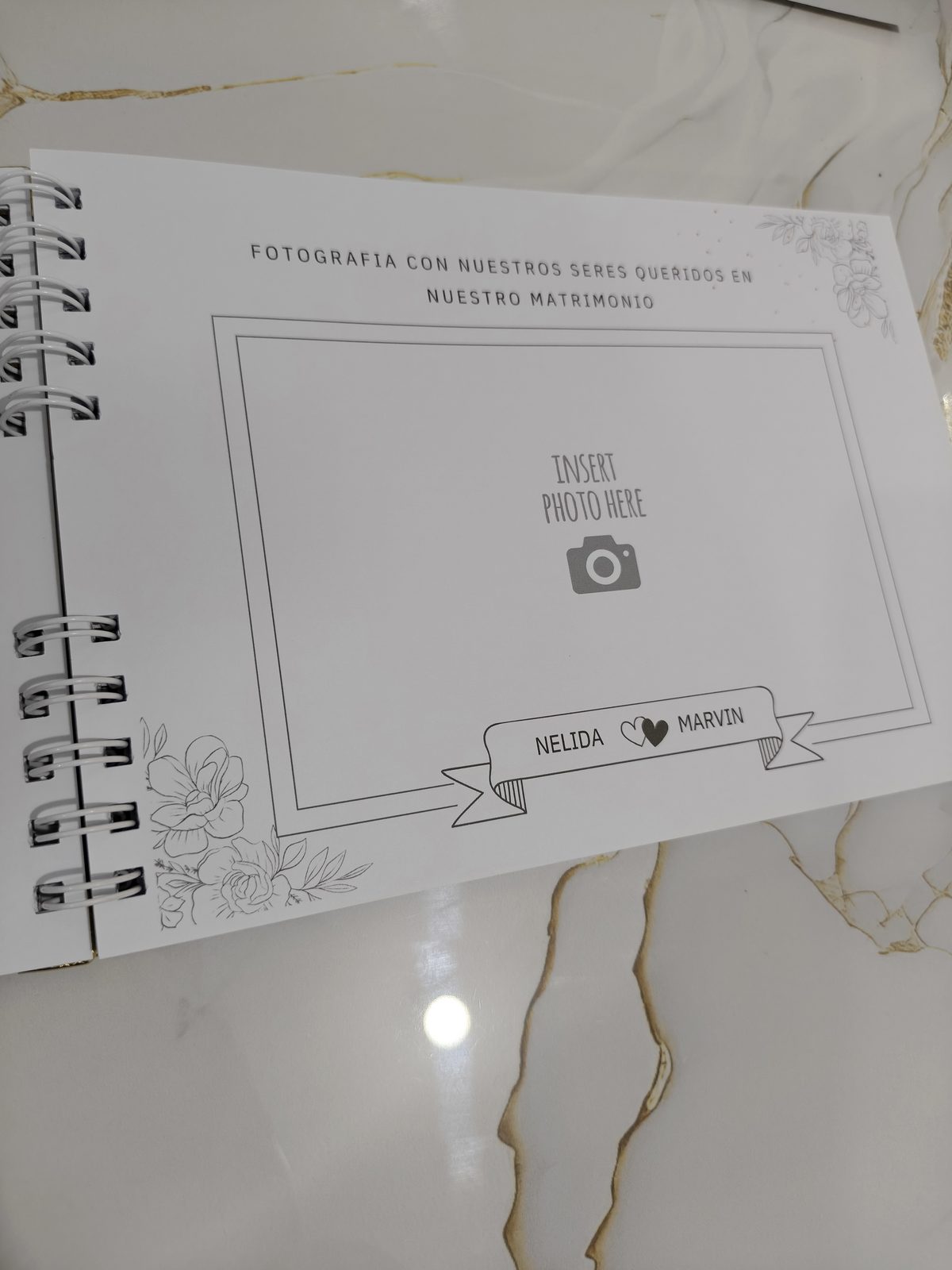 Página para foto
